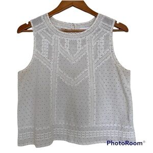 Maisic Prairie Tank Top, Size Large